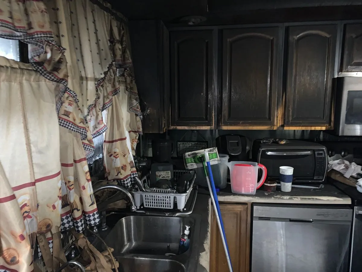 2505 Buffat Mill Rd before — A Fire-Damaged Home Nobody Else Would Touch